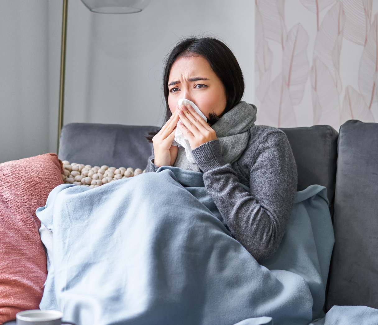 Síntomas de la influenza en adultos